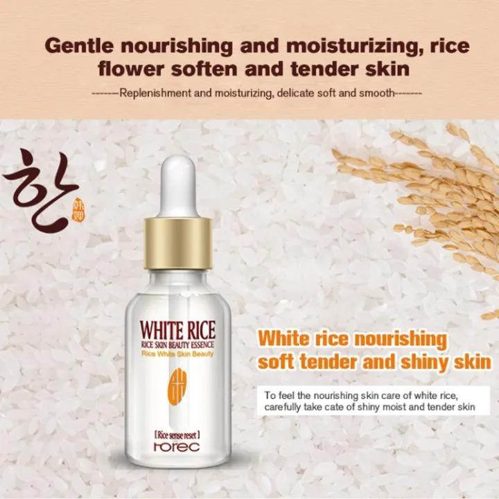 Rice Serum for Anti Aging Face 15ml Brightening Hydrating