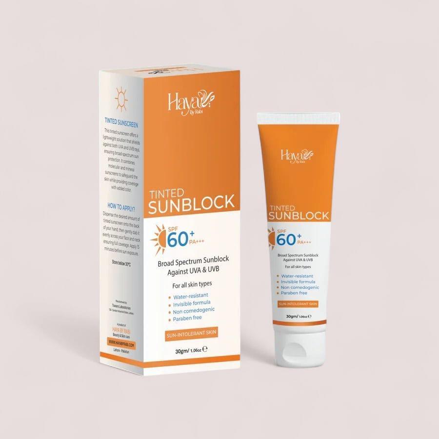 Tinted Sunblock SPF 60+