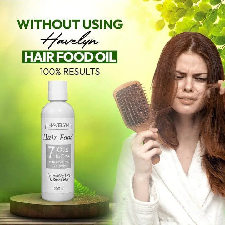 Havelyn Hair Food Oil 200ml Anti Hair Loss for Damaged Hair