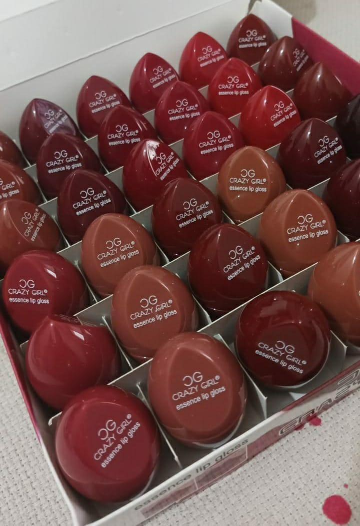 Egg-Shaped Hydrating Lip Gloss - Velvet Glossy Finish (Pack of 2)