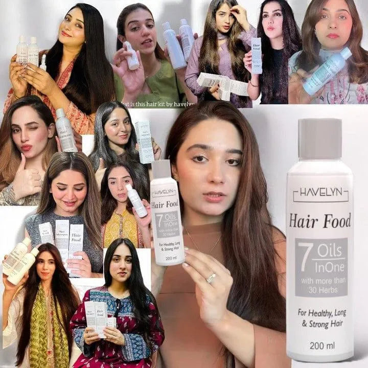 Havelyn Hair Food Oil 200ml Anti Hair Loss for Damaged Hair