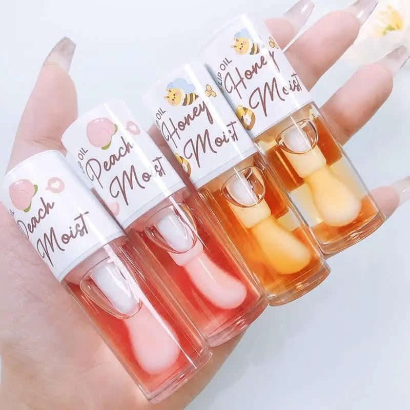 Hydrating Lip Oil Multicolor Shades Pink 50g