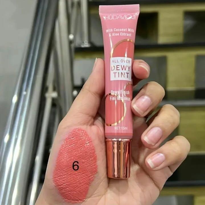 Dewy Tint Liquid Blush – 15ml Matte & Glow Finish (6 Versatile Shades)