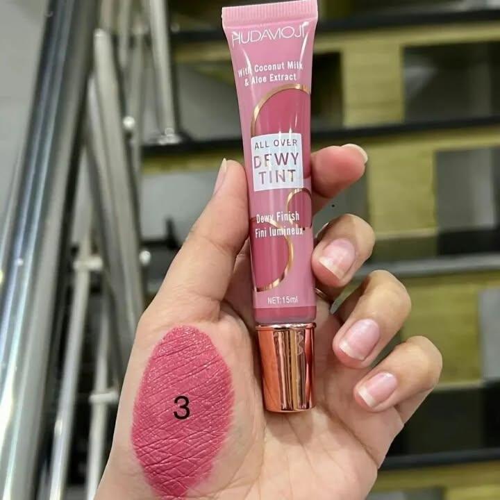 Dewy Tint Liquid Blush – 15ml Matte & Glow Finish (6 Versatile Shades)